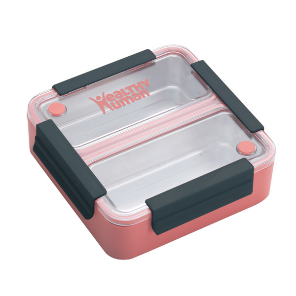 On The Go Bento Lunch Box Pink